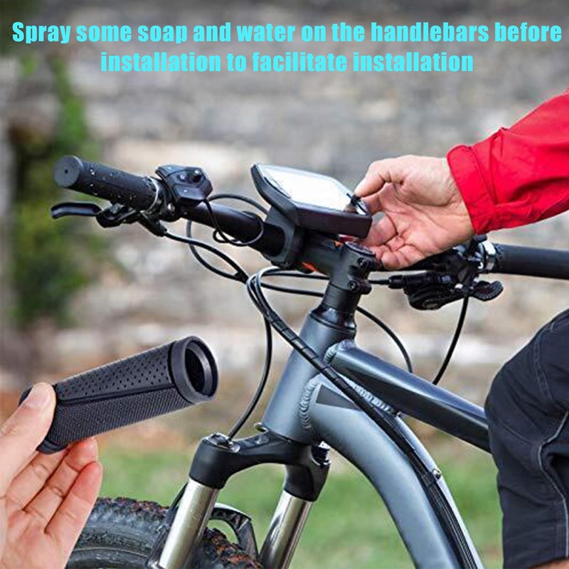 Bike Handlebar Grips Short Mini Bicycle Handlebar Grips 90mm Length