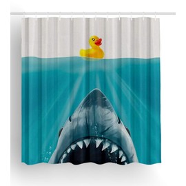 Jagfhhs Save Ducky Custom Shower Curtain Decoration 72 x 72 inch