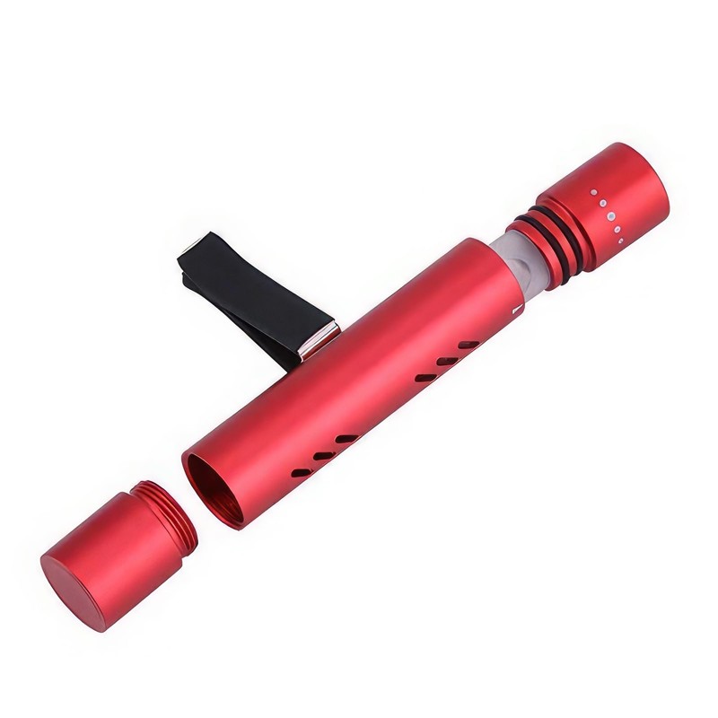 MASO Auto-Lufterfrischer, Auto-Duftdiffusor, Lüftungsschlitz-Clip, Reiniger für Büro, Zimmer, Reisen, Rot