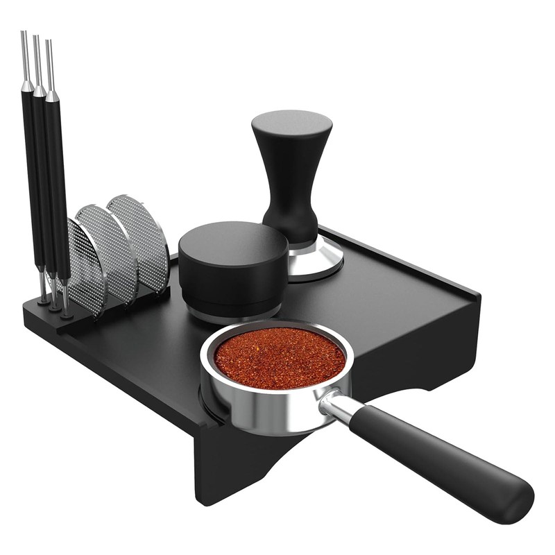 HYBEW Silicone Coffee Tamper Mat, Espresso Silicone Mat, Coffee Pad