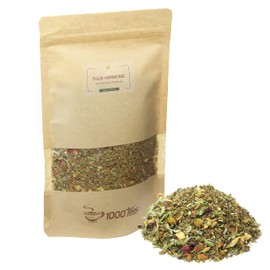 Tulsi Harmony Herbal Tea with Peach Flavour, Fruity, Mild, Floral, Freshly Bottled