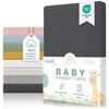 Laleni Premium fitted sheets for baby cot, breathable, 100% cotton