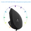 Wired Left Hand Mouse Vertical Ergonomic 800/1200/1600DPI USB Optical for