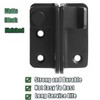 ZiYuya Folding Latch Gate Latch Security Latch Latch for Barn