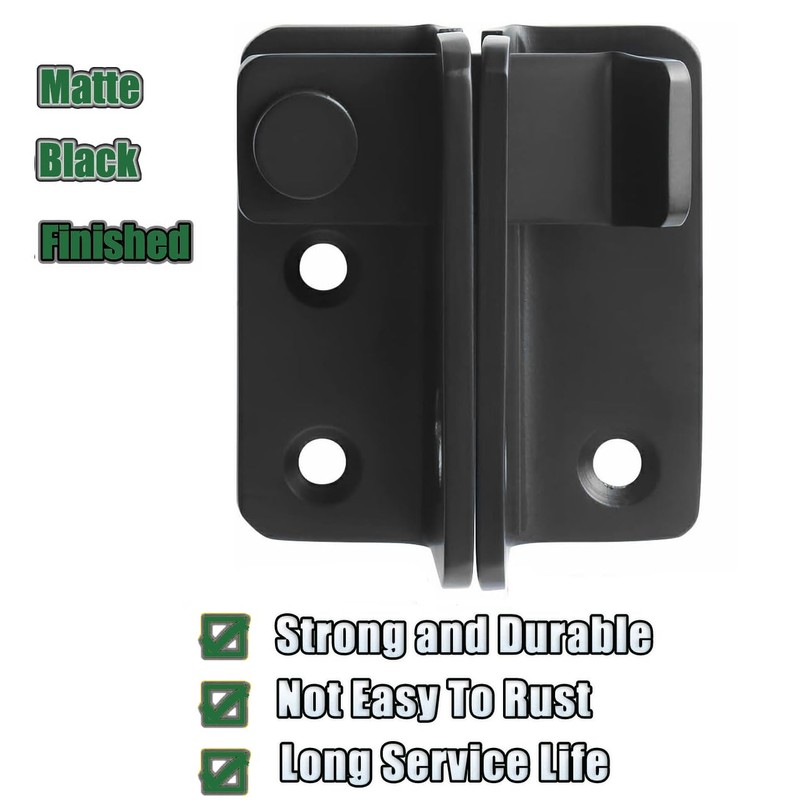ZiYuya Folding Latch Gate Latch Security Latch Latch for Barn