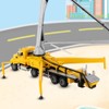 1/55 Concrete Pump Truck Model Engineering Car Alloy Vehicle Kids