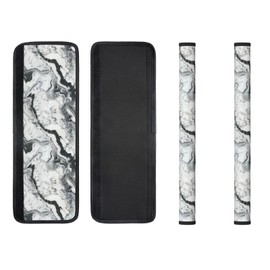 NeuKim Marble Texture Refrigerator Door Handle Covers Kitchen Appliances Gloves for Microwave Dishwasher Fridge Door Cloth Protector Covers