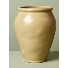 Hearth & Hand with Magnolia NWT-Hearth & Hand with Magnolia 7.5"Smooth Ceramic Urn Vase Tan
