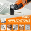 10Pcs Oscillating Saw Blade 34mm Bi Metal Multitool Cutting Tool