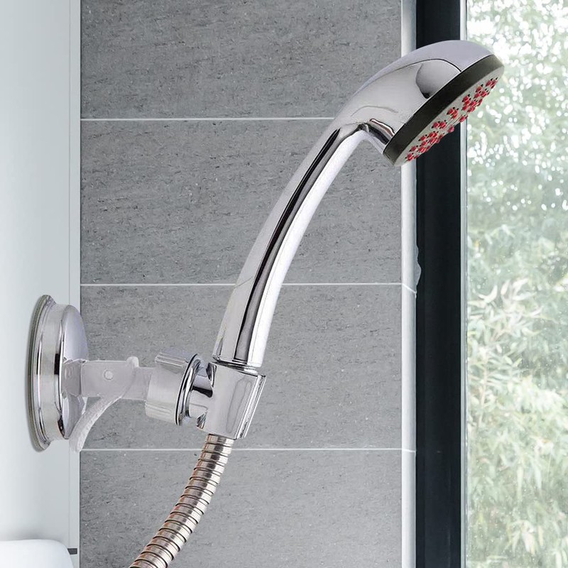 Shower Head Holder Suction Cup Shower Head Holder, Adjustable Height