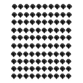 Car Clips Car Bumper Trim Clips Inner Bumper Mud Protection Trim Clips Mounting Kit for Xterra Versa Sentra Maxima OE 01553-09321 01553-2DR9A (100pcs)