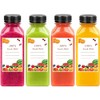 4 Pcs Botellas de Plástico de 350 ml12 Onzas Con