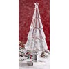 RAZ Imports 13.75" Lighted Tree Water Lantern Acrylic Snow Globe