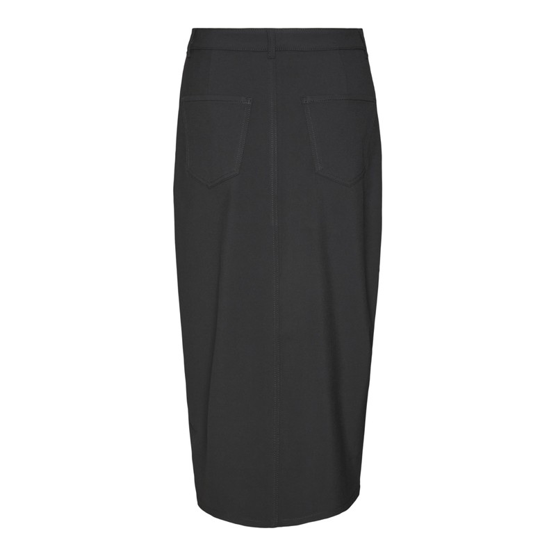 VERO MODA Women's Vmsasie Hr Skirt Noos Skirt, black, S