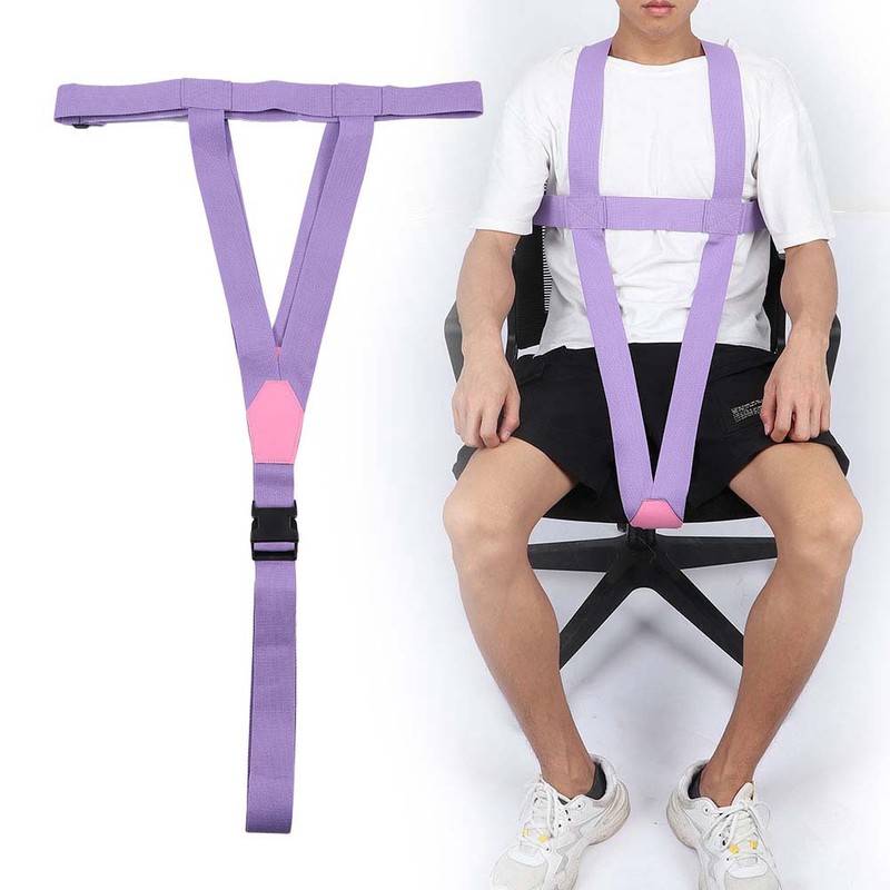 Wheelchair Seat Anti Slip Belt Restraint Harness Safety Strap Constraint