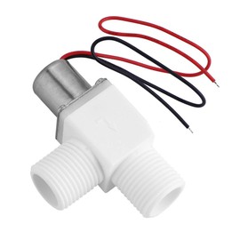 1/2 Pulse Solenoid Valve Solenoid Valve Plastic Metal Plastic Electric Pulse Solenoid Valve for Water Control 4.5-6VDC 1/2"