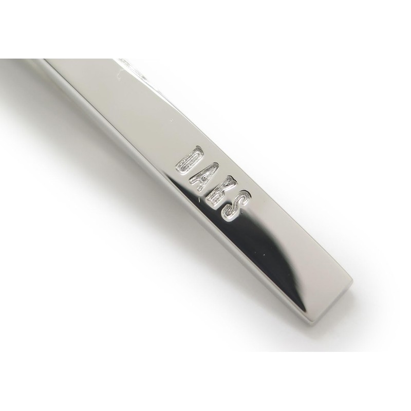 DAKS Nuance Pattern Tie Bar Tie Clip, Brass, No