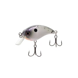 Bill Lewis ATV Squarebill Crankbait Fishing Lifelike Freshwater & Saltwater Lure 1.0 with Mustad Triple Grip Hooks, Purple NURPLE