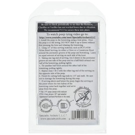 Specialty Archery Hooded Peep Black 1/4 in.