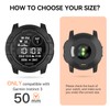 OVERSTEP Rugged TPU Case Cover Compatible with Garmin Instinct 3