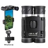 Compact 8x21 Binoculars for Travel & Birdwatching – Lightweight Folding