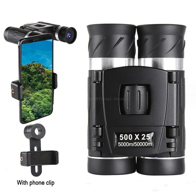 Compact 8x21 Binoculars for Travel & Birdwatching – Lightweight Folding