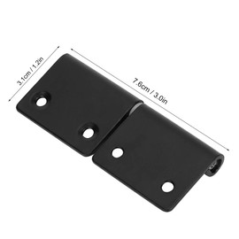 Cabinet Hinges Stainless Steel Hardware Hardware Variable Decorative for Furniture Cabinet Doors 6Pcs