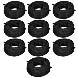 VIRTIONZ Rebar Tie Wire Reel 16 Gauge | Approx. 330 ft Length Roll | Great for Securing Rebar| Black Annealed Industrial Grade Steel (10)