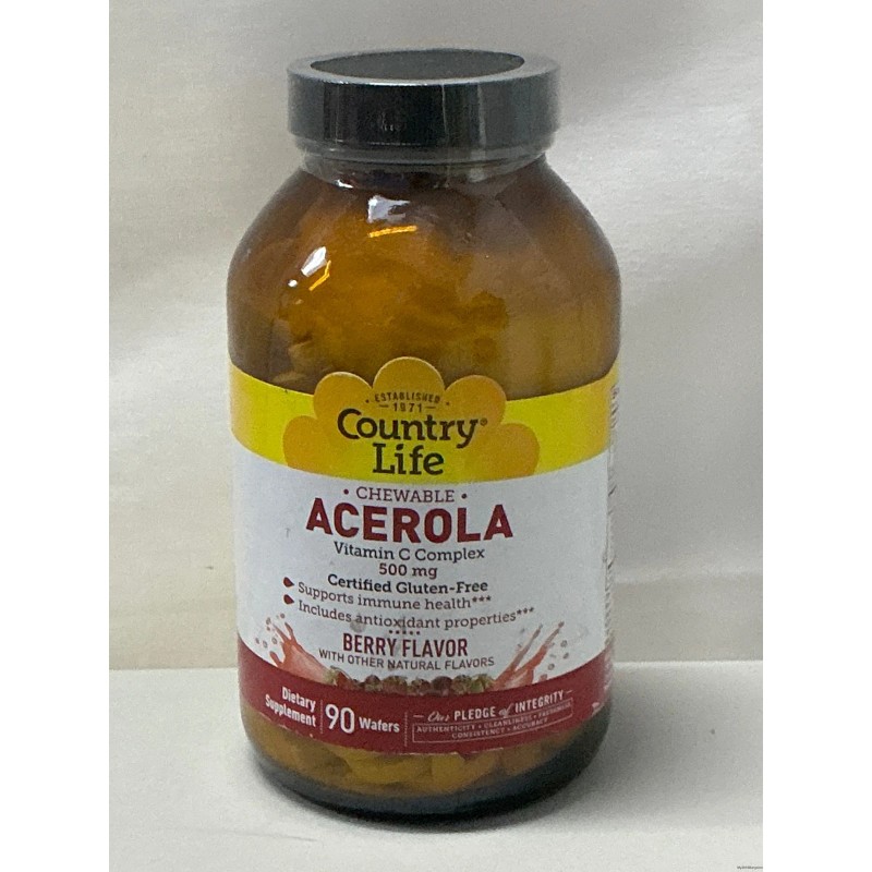 Country Life Chewable Acerola C
