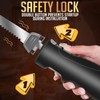 Cordless Electric Knife Easy Slice and Assemble with Storage Case,