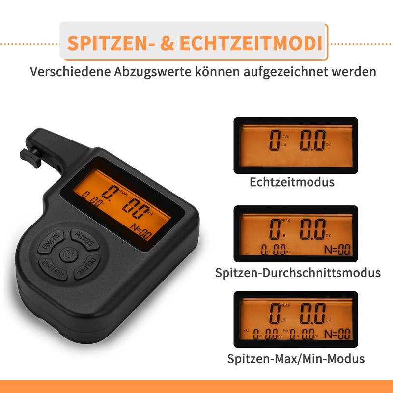 BOOSTEADY Digital Trigger Gauge for Accurate Readings Trigger Tensile Gauge
