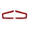 Car Carbon Fiber Seat Recline Handle Panel Cover Trim Accessories