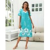 Ekouaer Nightgowns for Women House Dress Nightgown with Pockets Mumu