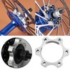 EMSea 8 Pieces 44 mm Bicycle Freewheel Thread Hubs Disc