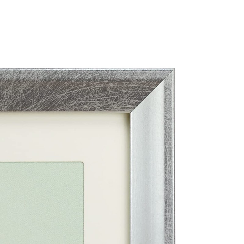 Vanjoh 106723 3-Way Plastic Frame, 0.8 inch (20 mm) Silver,