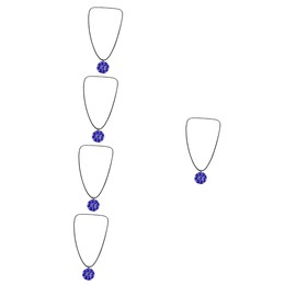 OHPHCALL 5pcs Portable Golf Marker Necklace Decorative Hat Clip Golf Marker Hat Clip for Easy Use Stylish and Functional Golfing Accessory