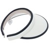 Muning Wear MGCXJC51W Women's Clip Visor, Wide Brim, Sun Protection,