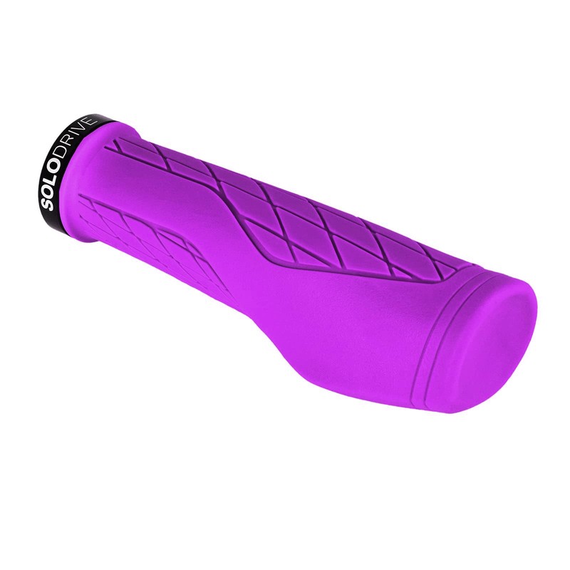 SOLODRIVE Ergonomic Design Bike Grips, Comfortable Bicycle Handlebar Grips, Single