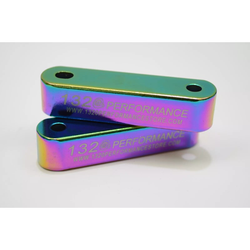 1320 Performance Aluminum 1 inch hood spacer civic integra delsol