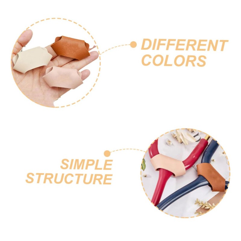 TOYMYTOY 5pcs Stethoscope Leather Case Stethoscope ID Stethoscope Tube Tag