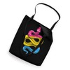 Pansexual Pride Stuff Pan Flag Colors Snake Reptile Lover Tote