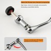 AIMALL All-Metal Spinning Wheel Rocker Arm - High-Strength Alloy, Ergonomic