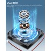 Wathai 120mm x 25mm 12V DC Brushless Cooling Fan Dual