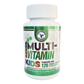 Vitaminas Para Niños Masticables Multivitaminico 120tab.