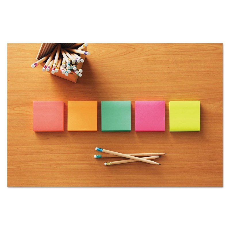 Post-it Notes, 3 x 3 in, Poptimistic Collection, 5 Pads