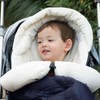 KZ Dotnz Universal Stroller Footmuff with Adjustable Zips, Soft Hood,