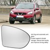 Rearview Mirror Glass with Heating Clear Visibility UV Resistance Fit