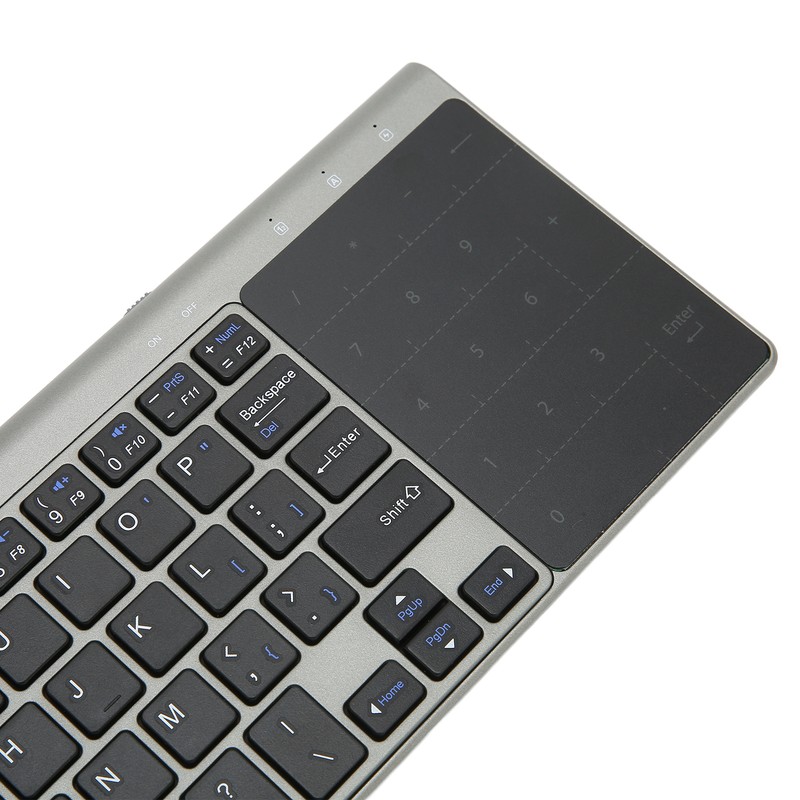 2.4G Wireless Keyboard Touchpad 2 in 1 Portable Wireless Keyboard