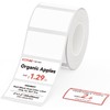 NIIMBOT Labels, Red Black Font Label for B21Pro Label Printer,