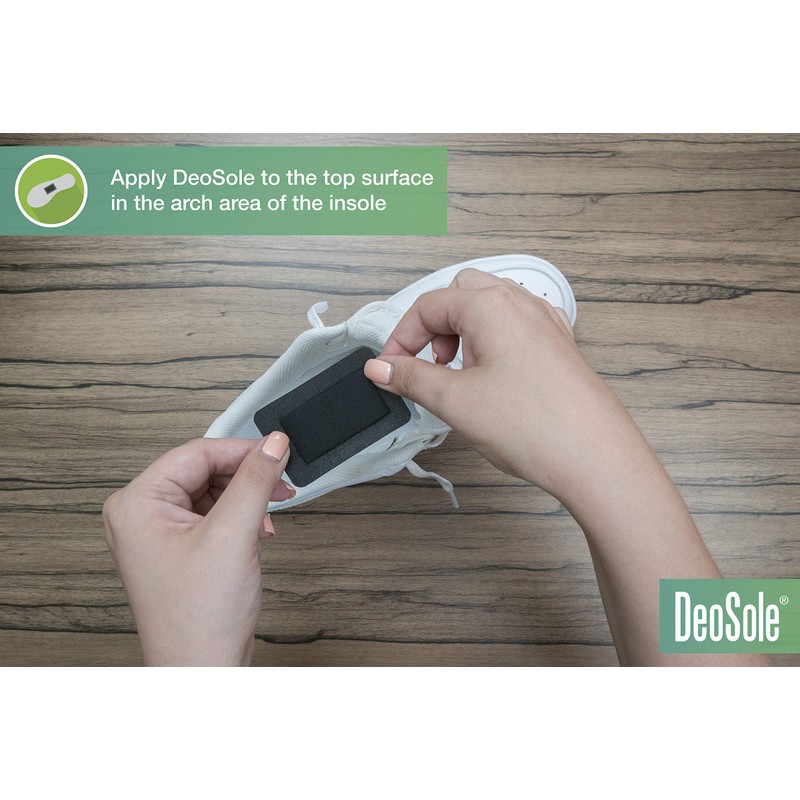 Deosole Shoe Patch Destroys Foot and Shoe Odour 1 Pack